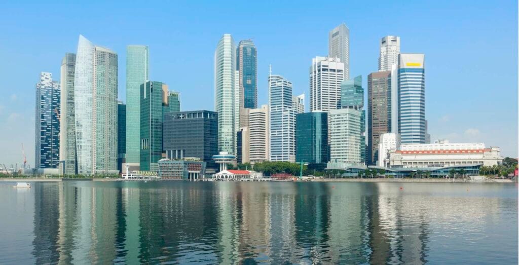 Financial services video production Singapore — corporate video shoot for banking and finance sector by Offing Media